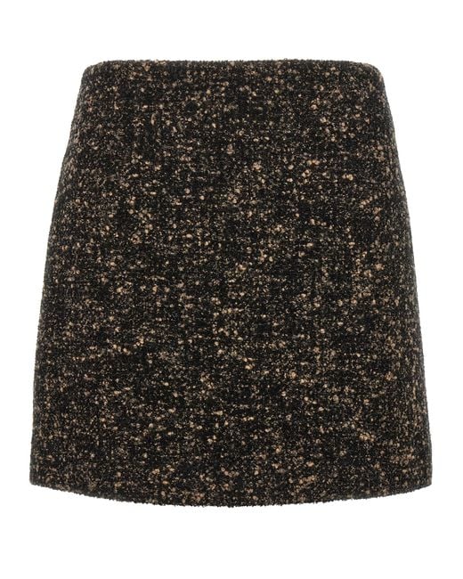 Blazé Milano Black 'Katara Coci Mini' Skirt