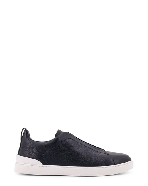 Zegna Blue Triple Stitch for men