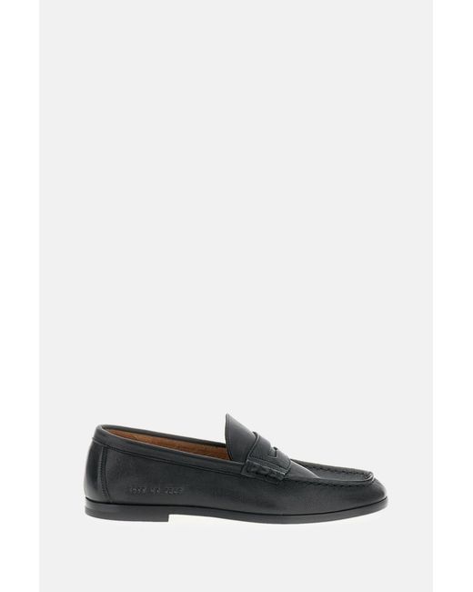 Common Projects Black Leather Loafers for men