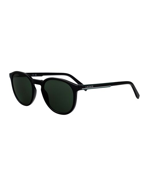 Lacoste Black Acetate Sunglasses