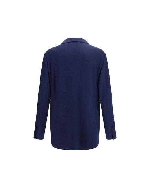 Brunello Cucinelli Blue Cashmere Full for men