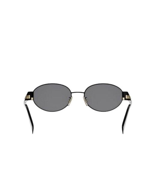 Céline Black Sunglasses Metal Eyewear