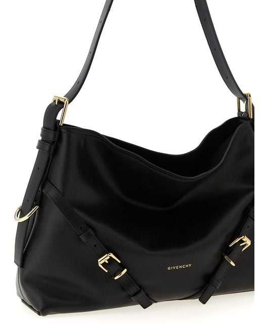 Givenchy Black 'Voyou' Medium Shoulder Bag