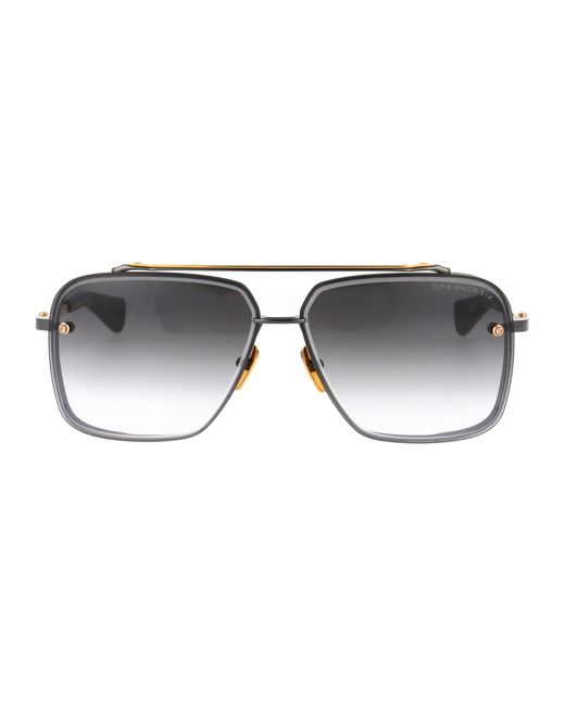 Dita Eyewear Gray Mach-Six Sunglasses