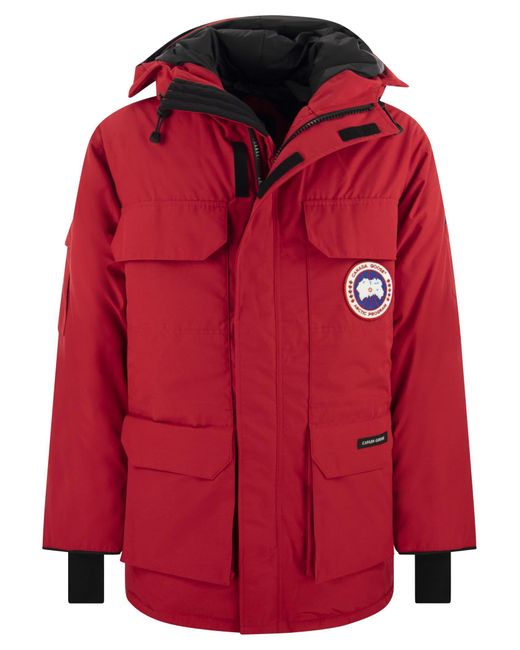 Canada Goose Red Expedition - Fusion Fit Parka for men