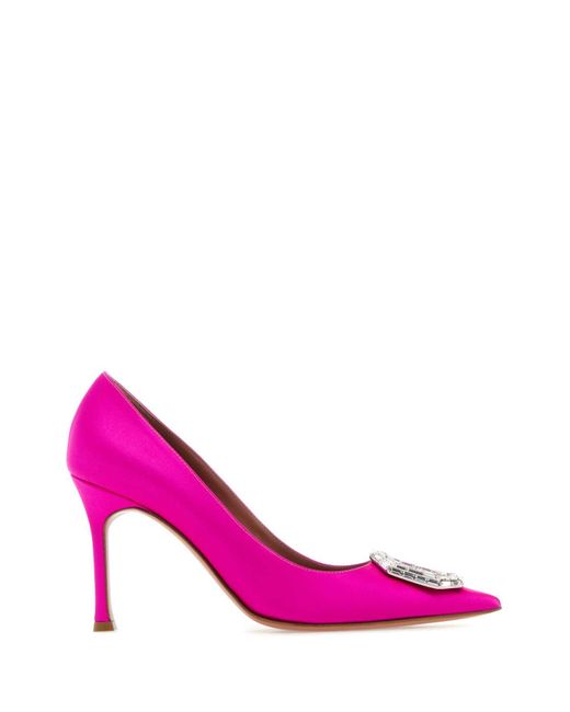 AMINA MUADDI Pink Heeled Shoes
