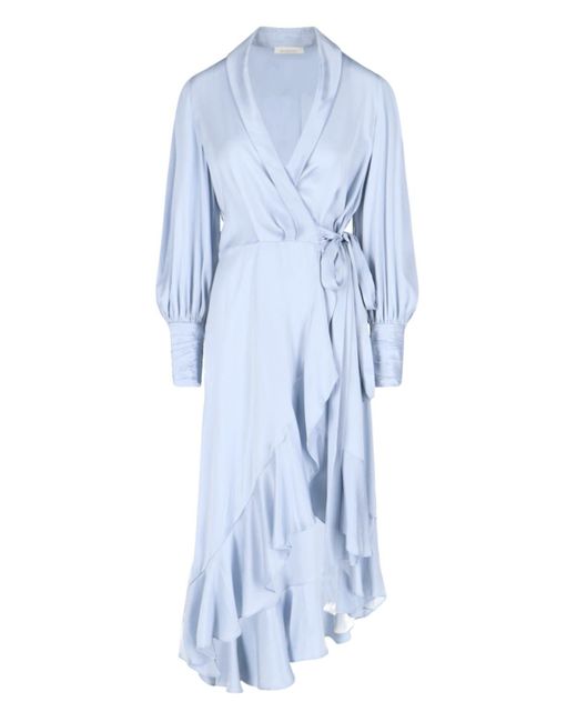 Zimmermann Dress in Blue Lyst