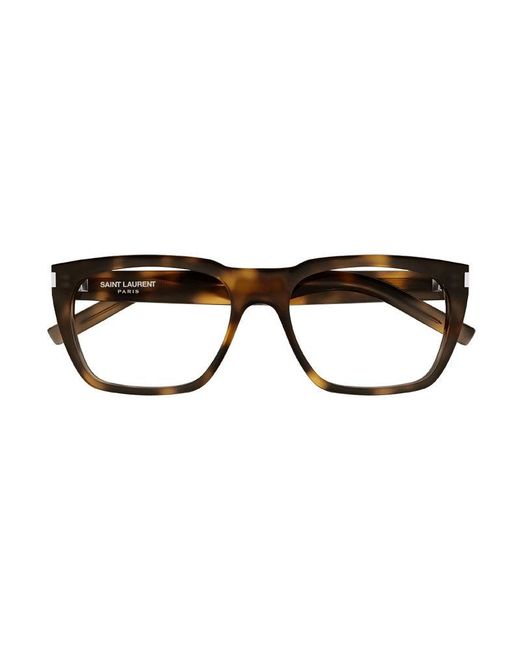 Saint Laurent Brown Sl 598 Opt Eyewear for men