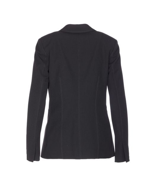 Pinko Blue Jackets Polyester
