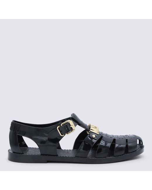 Moschino Black Sandals _100 El for men
