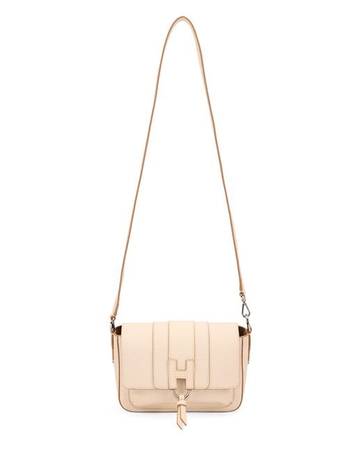 Hogan Natural Shoulder Bag Trend Flap Leather