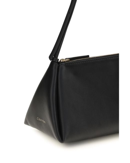 Calvin Klein Black Aurelis Handbag Calf Leather Bos Taurus Handbags