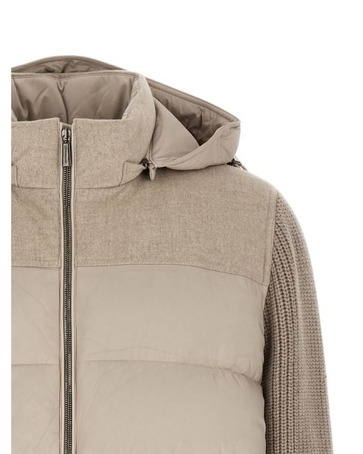 Moorer Natural Wool Full-Length Jacket Clothing for men