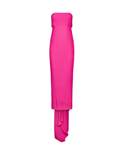Solace London Pink Harlee Maxi Dress