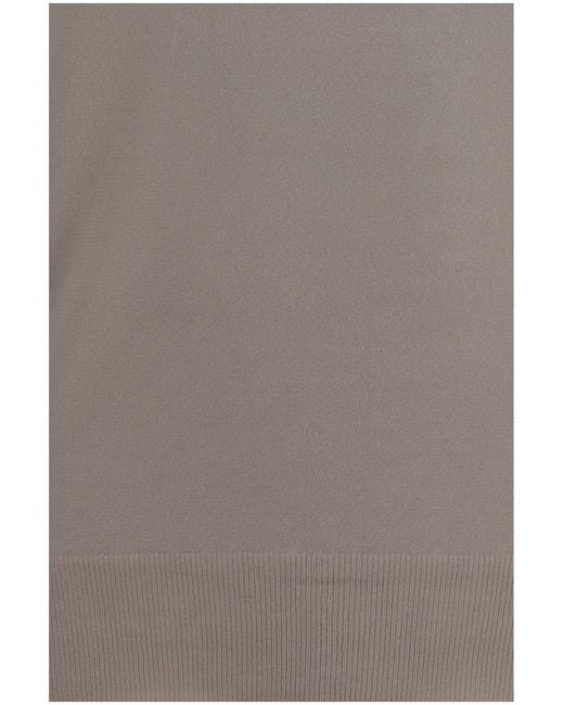 Loro Piana Gray Cashmere Sweater for men