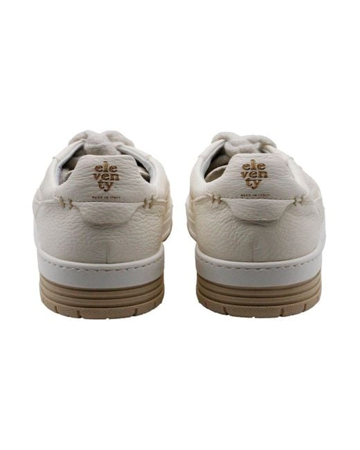 Eleventy Gray Laced Shoes for men