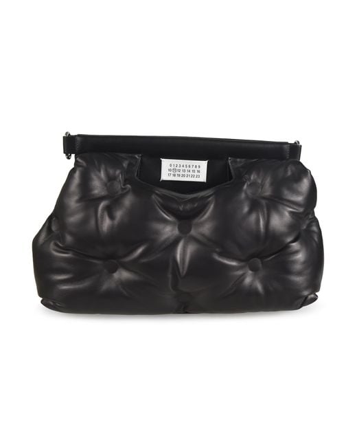 Maison Margiela Black Detachable Strap Glam Slam Shoulder Bag