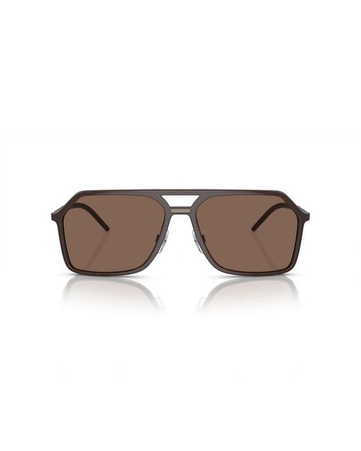 Dolce & Gabbana Brown Dg6196 3159/73 Sunglasses for men