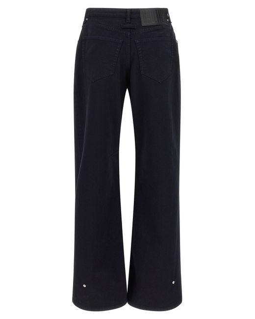 Jean Paul Gaultier Blue 'The Snap-Button Denim' Jeans