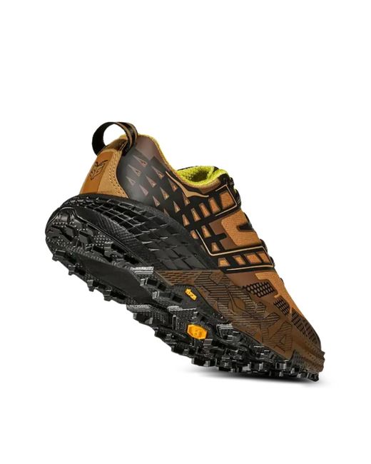 Hoka One One Brown Speedgoat 2 Sneakers Shoes for men