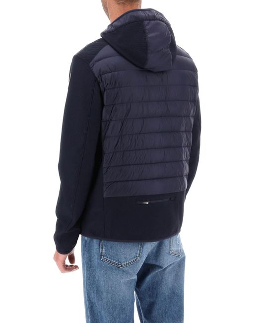 Parajumpers Blue 'nolan' Hybrid Jacket for men