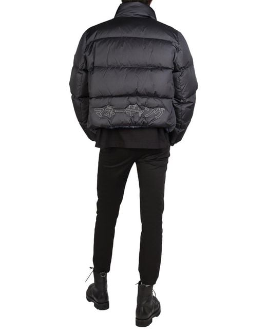 Tatras Black Tall Neck Down Jacket Nylon for men