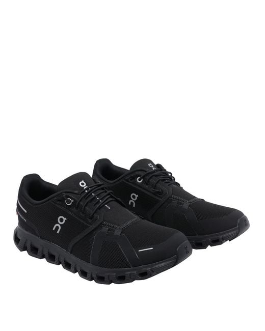 On Shoes Black Sneakers Fabric/Rubber Sole for men