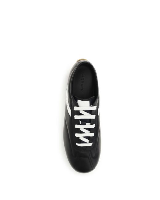 McQueen Black Low Boxer Sneakers for men