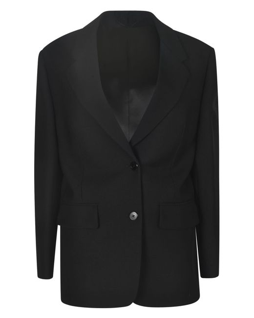 Prada Black Three-Buttoned Blazer