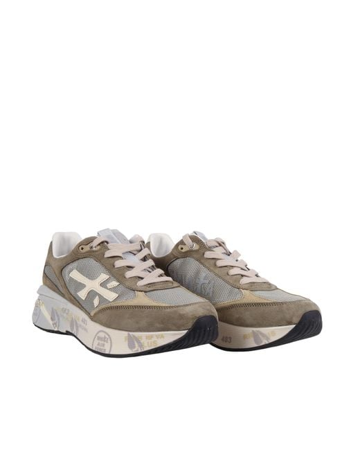 Premiata Gray Moerun Sneakers for men