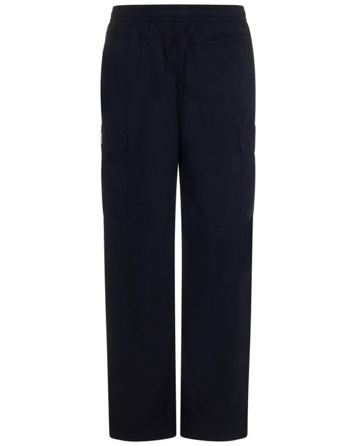 Stussy Blue Ripstop Cargo Beach Trousers for men