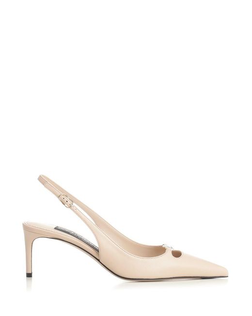 Dolce & Gabbana Natural Slingback