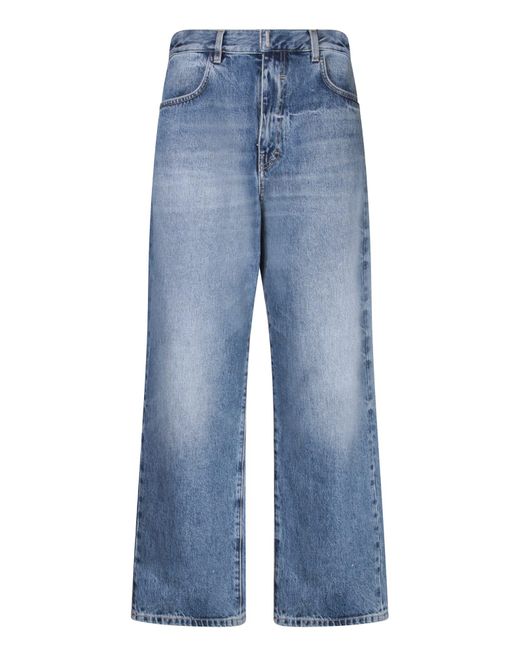 Givenchy Blue Straight Dark Jeans for men
