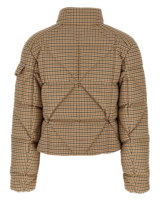 Moncler Brown Keros Puffer Jackets
