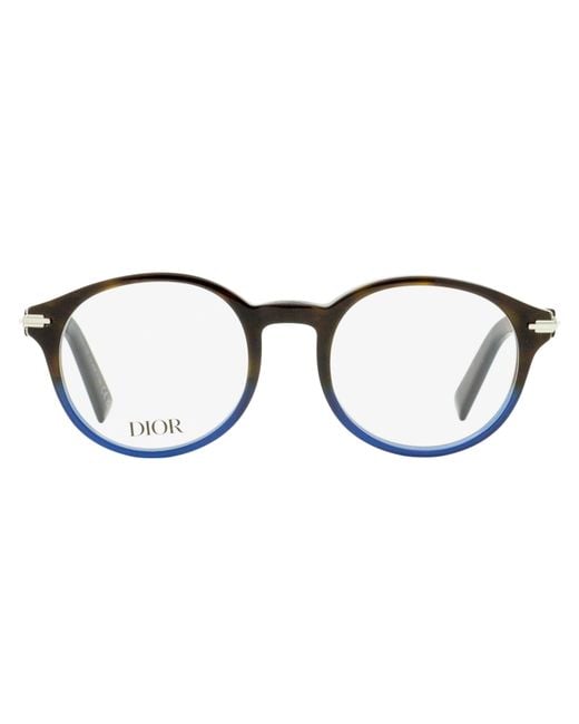 Dior Blacksuito R1 Eyeglasses Dm50009I 056 Havana- 51Mm Plastic (Acetate) for men