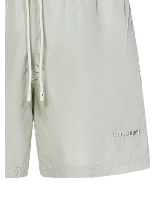 Palm Angels Gray Swimsuit for men