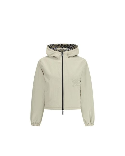 Burberry Gray Light Jackets