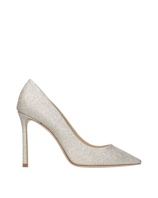 Jimmy Choo Metallic Plastic High Heel Pumps