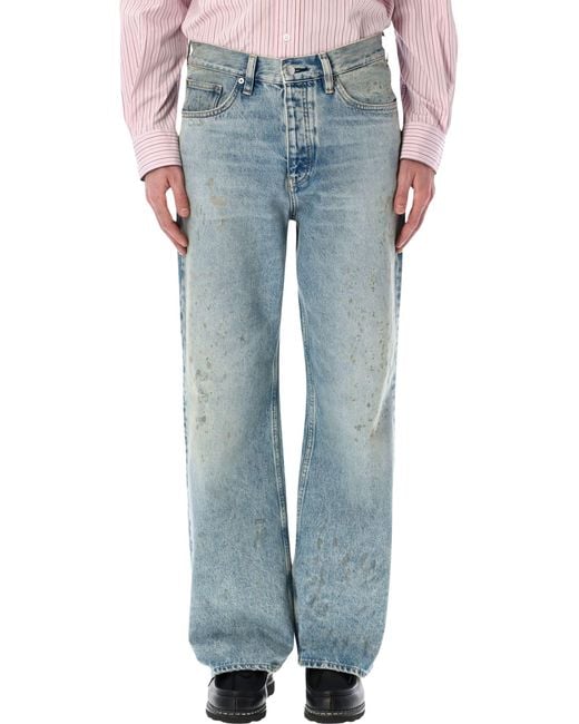 sunflower Blue Relaxed Boot Jeans Organic Cotton for men