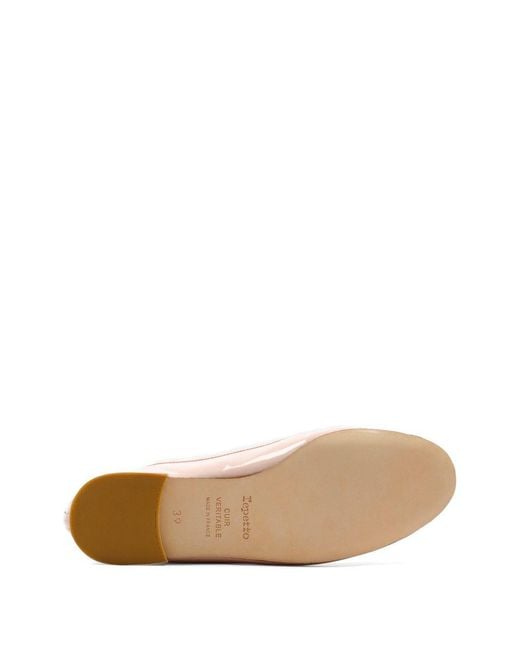 Repetto White Flat Shoes Calfskin