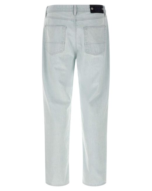 Stone Island Blue Denim Jeans for men