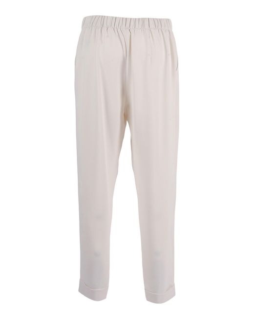 P.A.R.O.S.H. Gray Pants Polyester