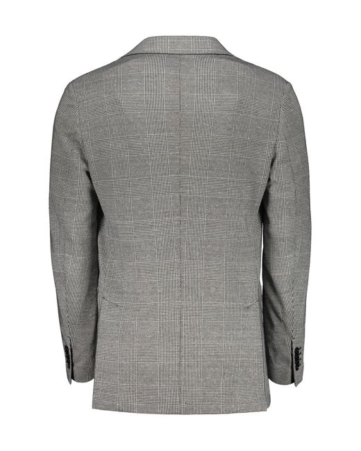 Brioni Gray Single-Breasted Two-Button Jacket for men