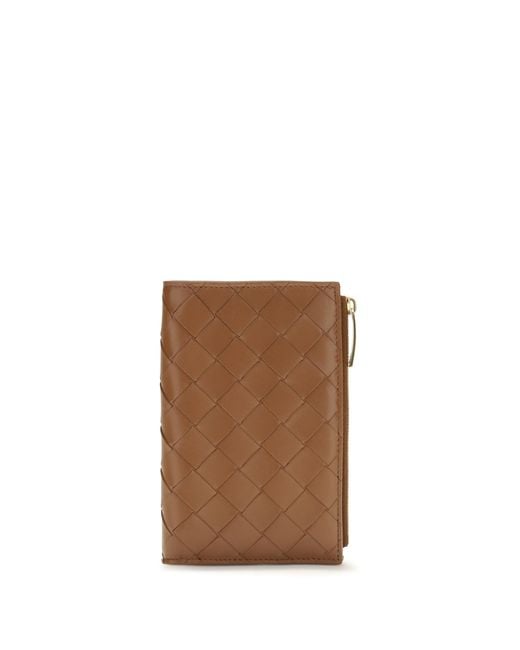 Bottega Veneta Brown Wallet Lambskin Tannin- & Purses