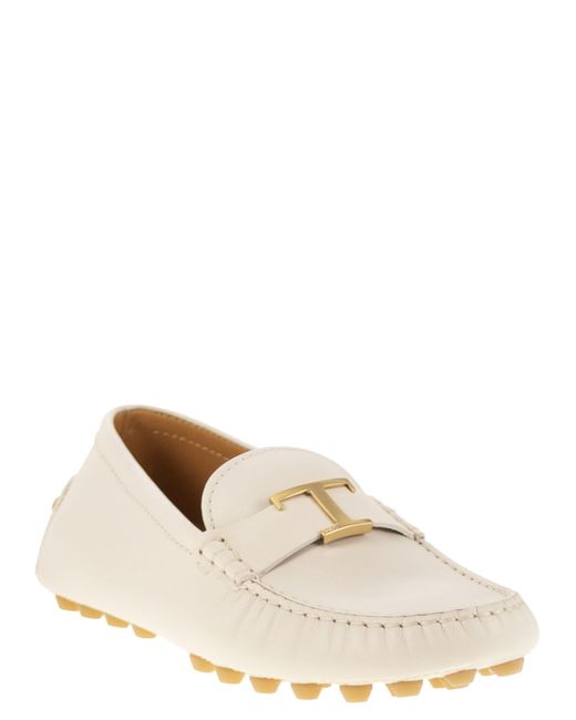 Tod's Natural Bubble T Timeless Leather