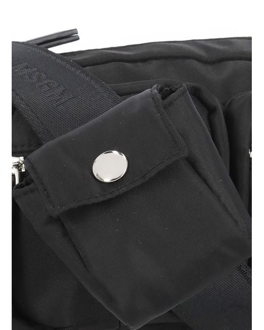 MSGM Black Bags. for men
