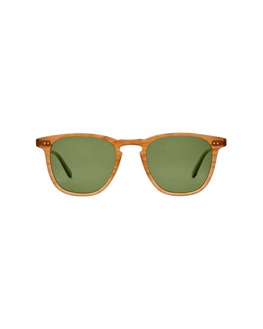 Garrett Leight Green Brooks Sunglasses