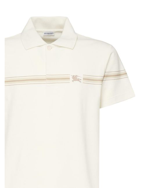 Burberry White T-Shirts And Polos for men
