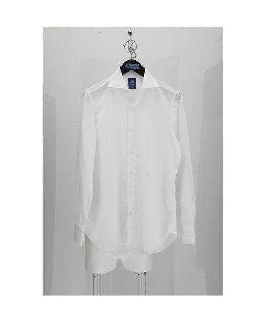 Finamore 1925 Gray Shirt for men