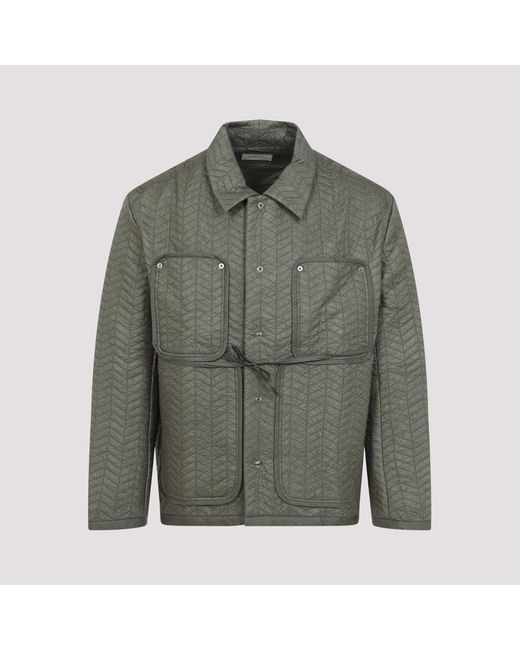 Craig Green Green Quilted Worker Jacket for men